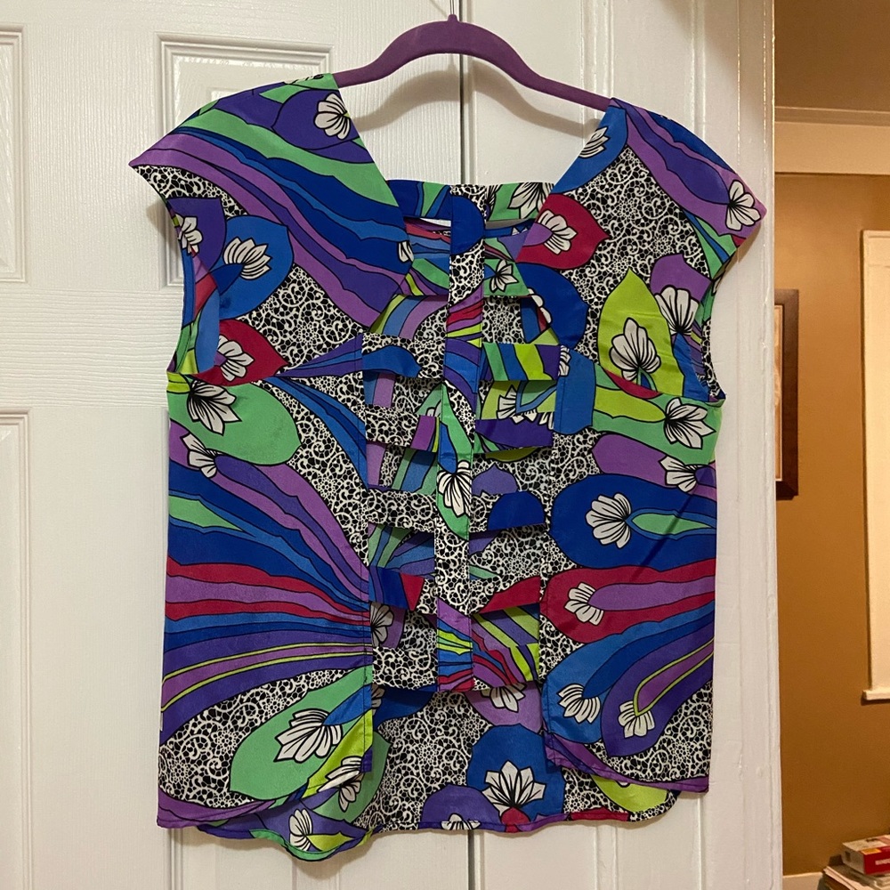 Multicolor blouse - Picture 4 of 6
